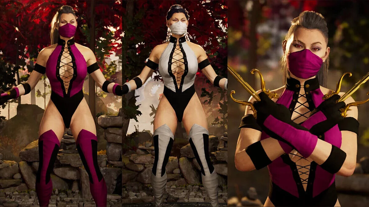 Mortal Kombat 1 — Mileena in a costume from the game UMK3