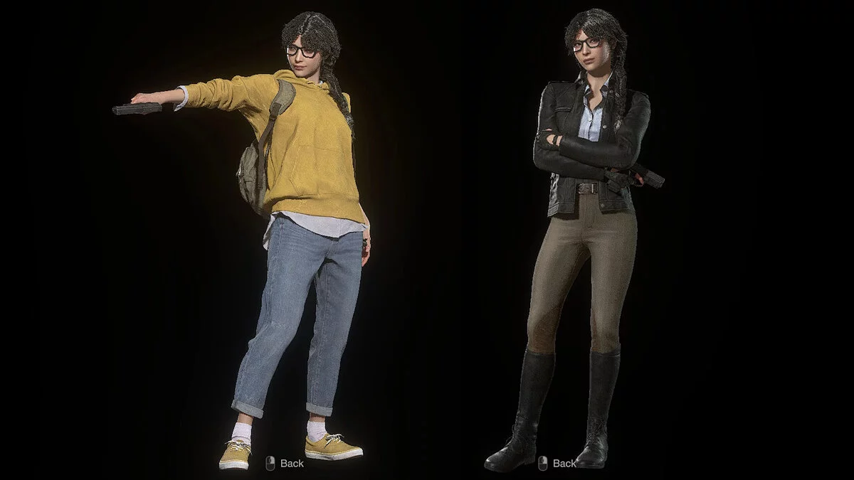 Valerie's clothes from the game RE Resistance