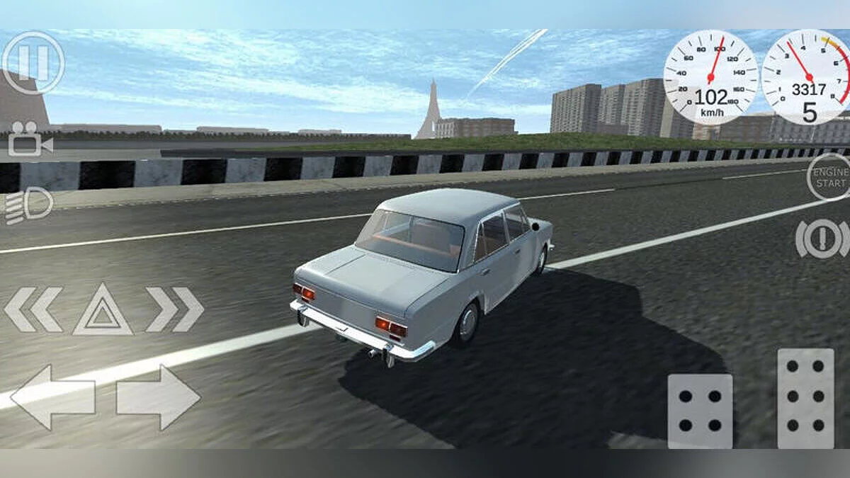 Simple Car Crash Physics Sim — París