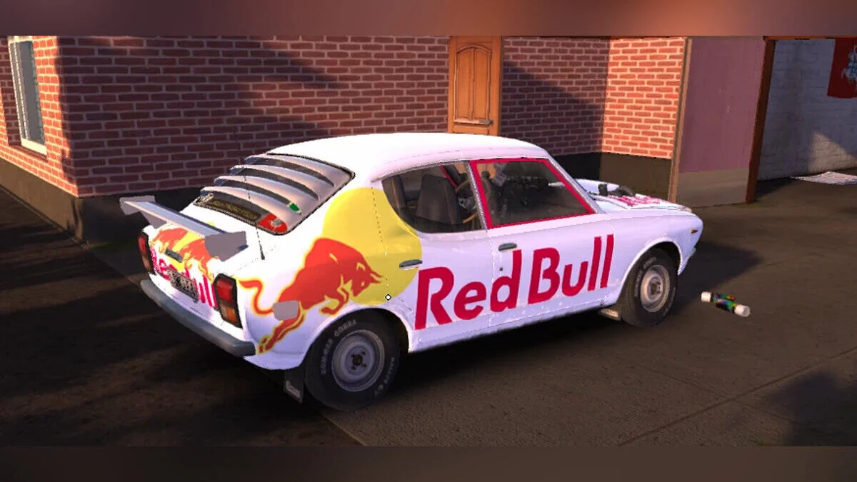 My Summer Car — Dibujo de RedBull para colorear