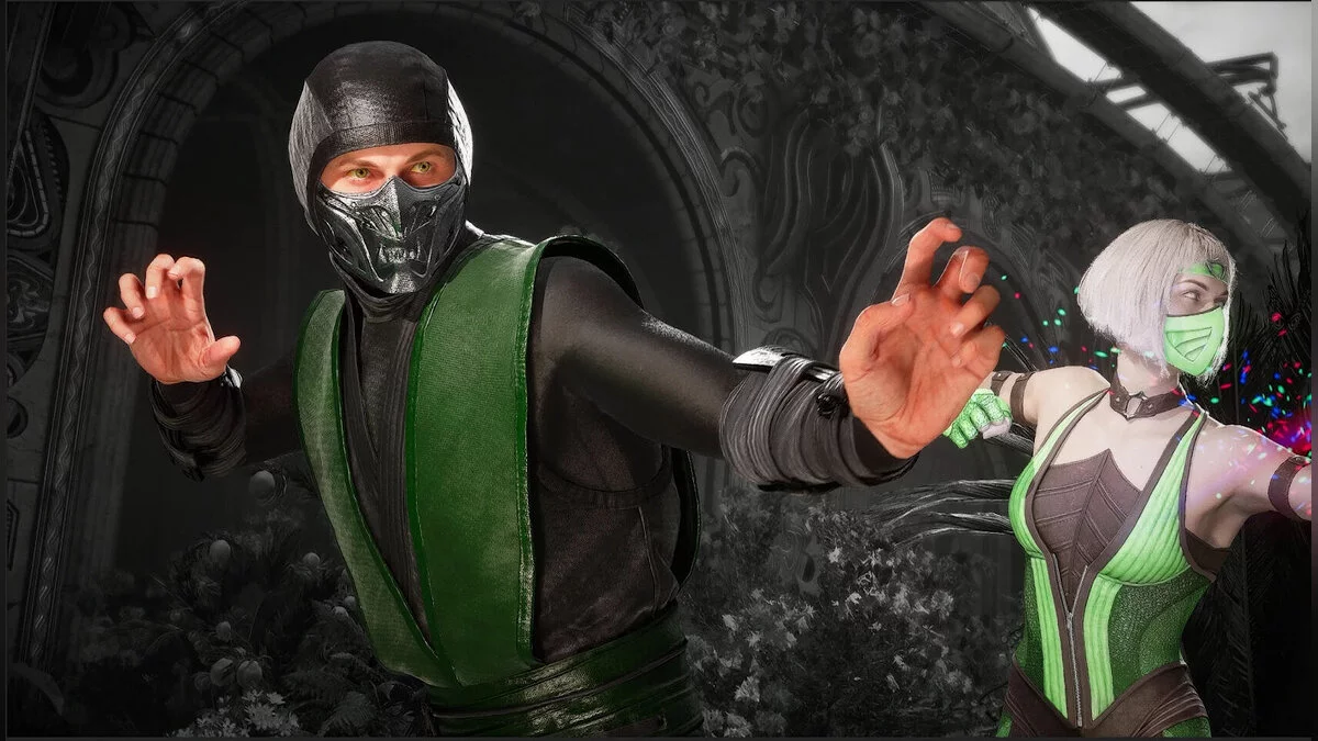 Mortal Kombat 1 — Reptile in a movie costume