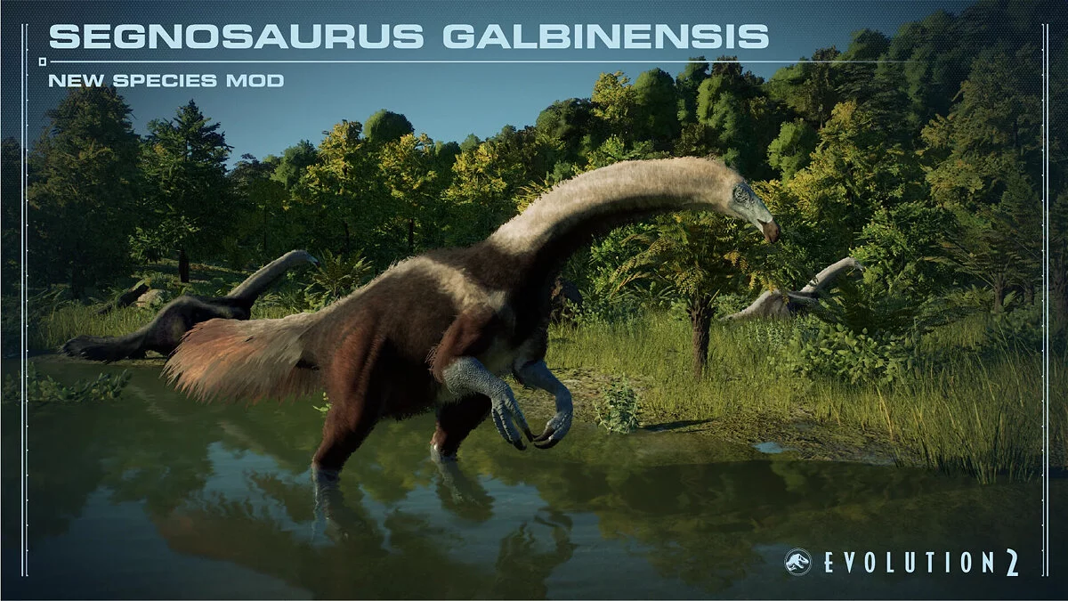 Jurassic World Evolution 2 — Segnosaurus - a new species