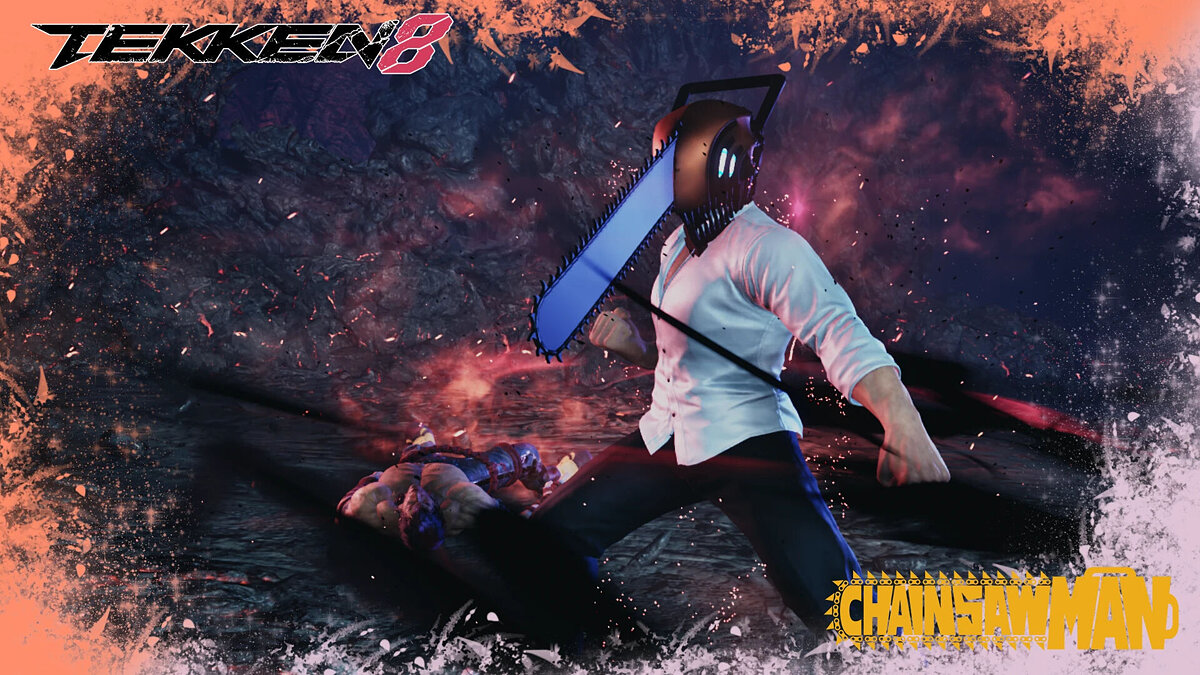 Tekken 8 — Chainsaw Man Helmet