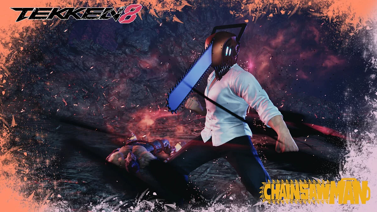 Tekken 8 — Chainsaw Man Helmet