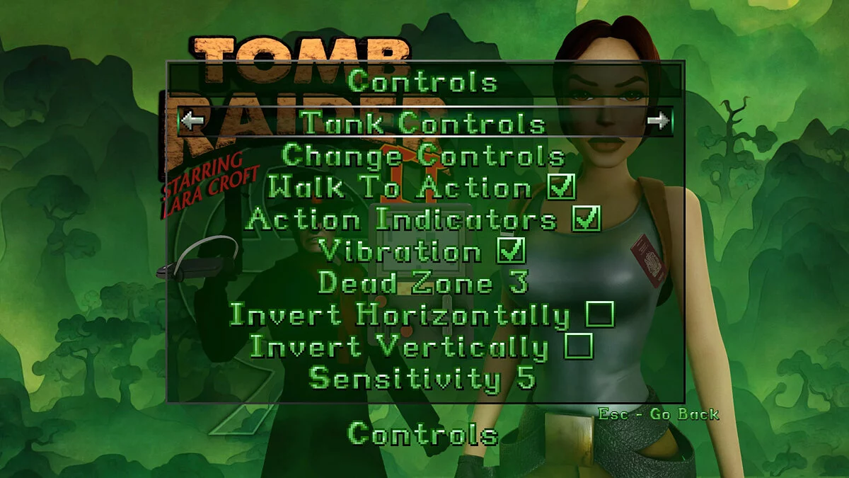 Tomb Raider 1-3 Remastered — Low resolution fonts and icons