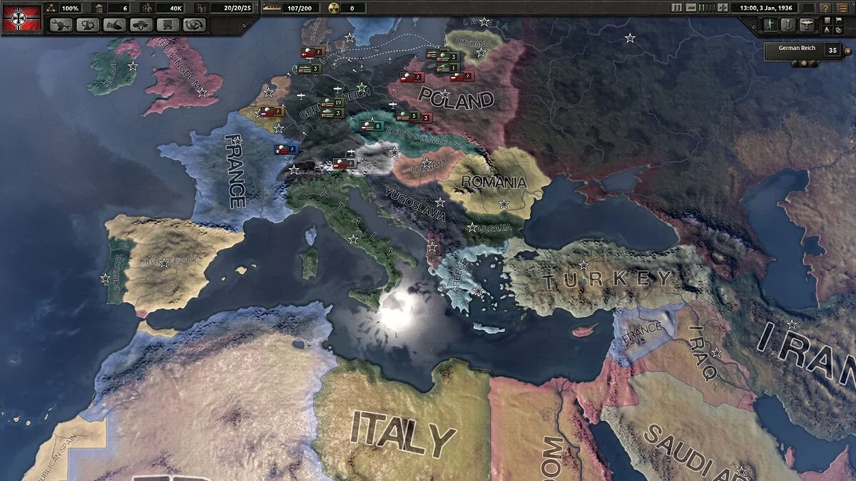 Hearts of Iron 4 — Table for Cheat Engine [1.13.7]