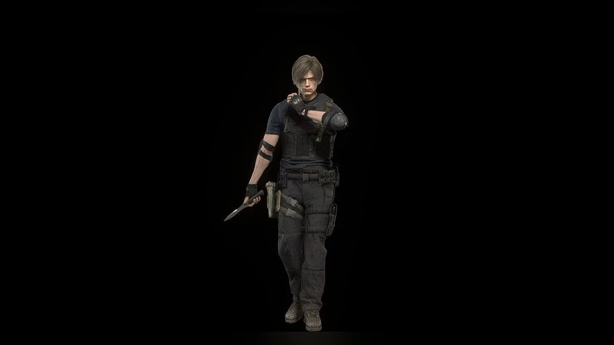 Resident Evil 4 Remake (2023) — Chaleco táctico para León