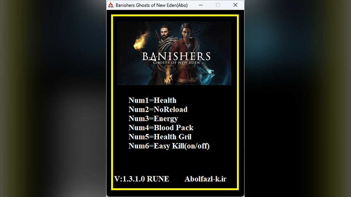 Banishers: Ghosts of New Eden — Trainer (+6) [1.3.1.0]