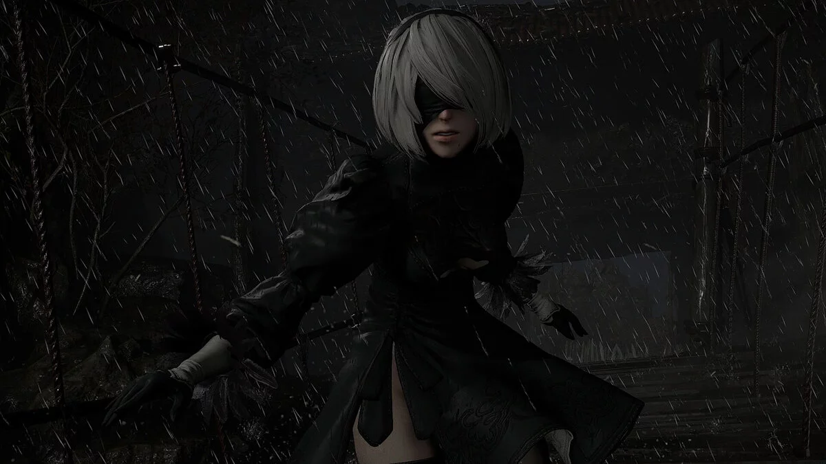 Resident Evil 4 Remake: Separate Ways — 2B instead of Ada