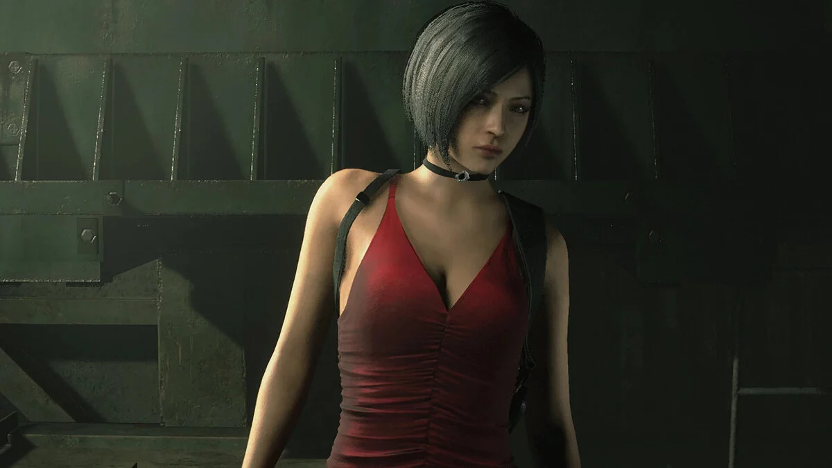 Resident Evil 2 — Ada con vestido sin sujetador