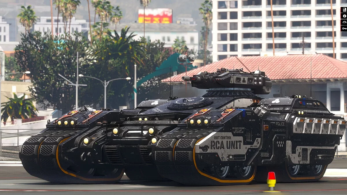 GTA 5 — Anti-Riot Ağırlık Birimi (Fütüristik/Siberpunk) [Ekle | FiveM | AltV]