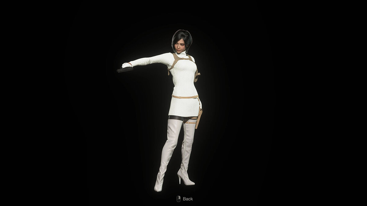 Resident Evil 4 Remake: Separate Ways — White outfit for Ada