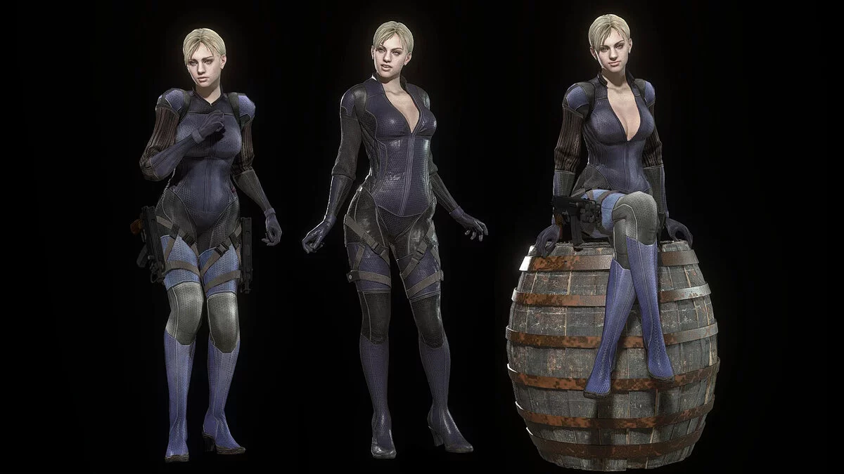 Resident Evil 4 Remake (2023) — Ashley's Jill Battle Suit