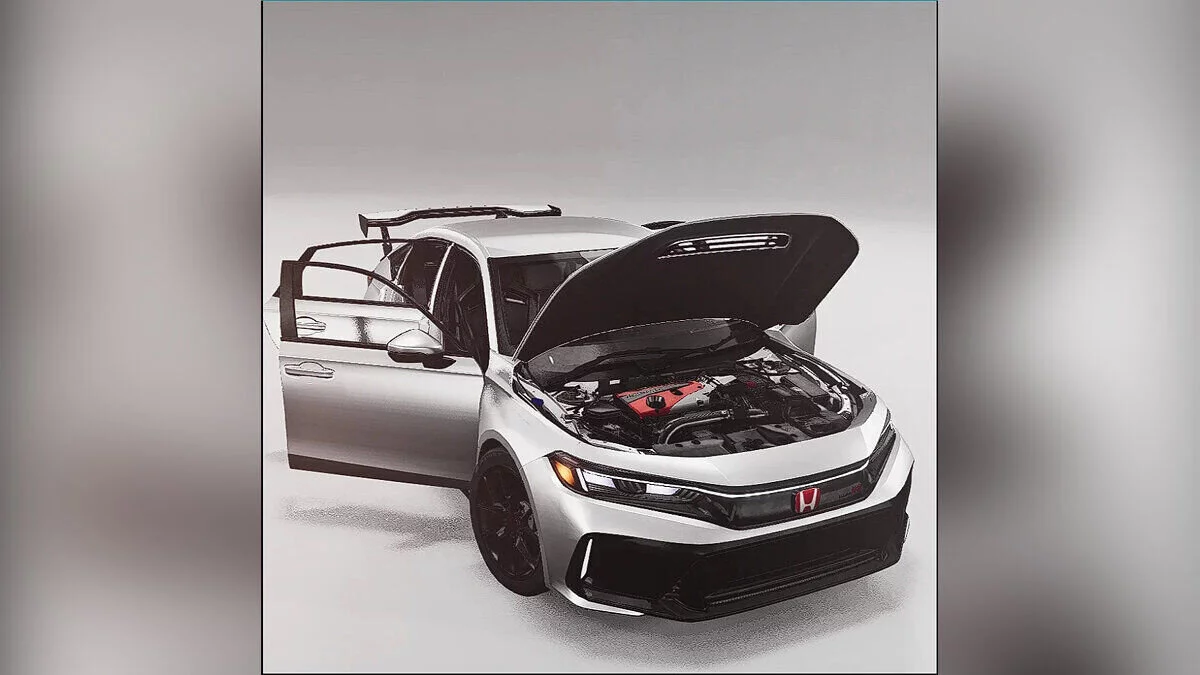 BeamNG.drive — Civic Type R 2023