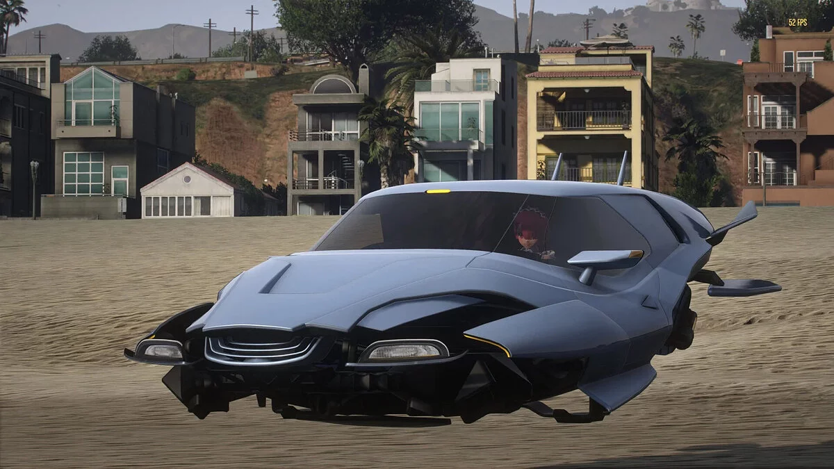 GTA 5 — Siberpunk Hovercar (deluxo) [Ekle | Animasyonlu Çatı]