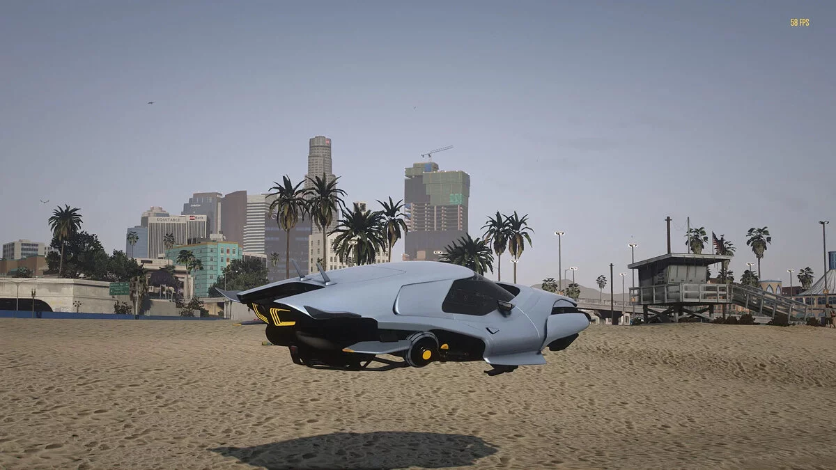 GTA 5 — Siberpunk Hovercar (deluxo) [Ekle | Animasyonlu Çatı]
