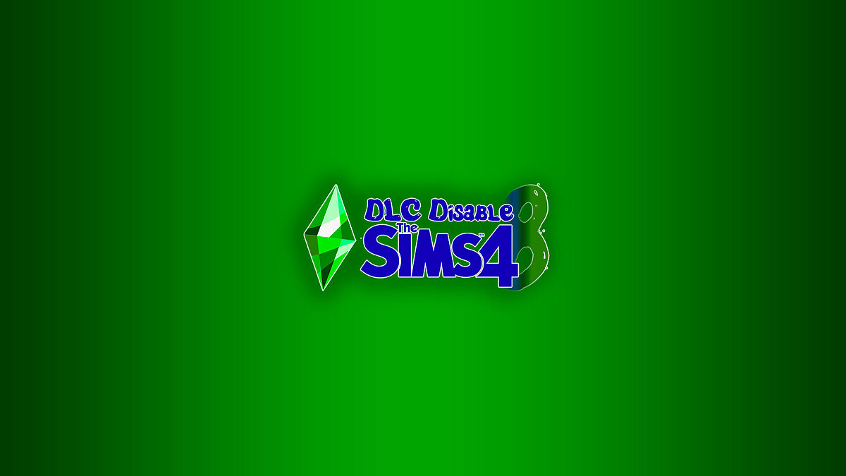 The Sims 4 — DLC Disable v0.8.24 | Program to disable add-on