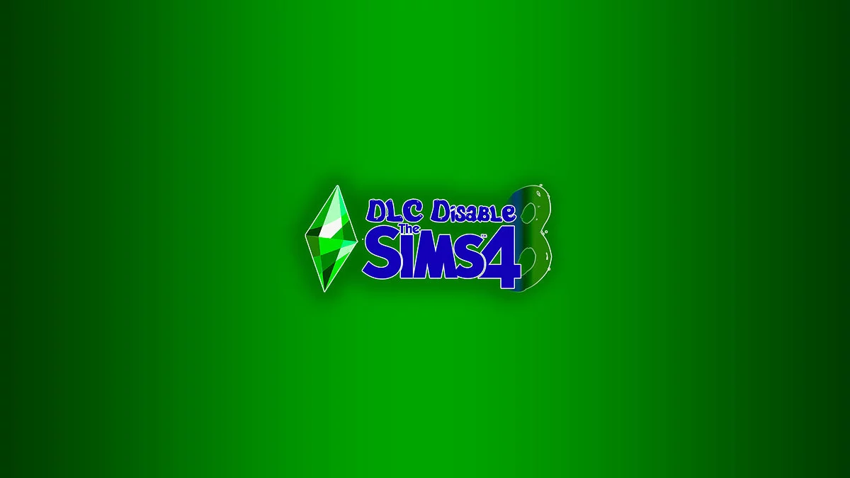 The Sims 4 — DLC Disable v0.8.24 | Program to disable add-on