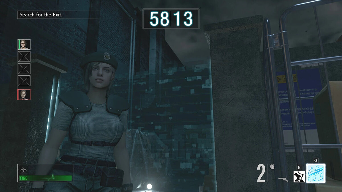 Resident Evil: Resistance — Jill in a costume from the game Resident Evil 1 Remake