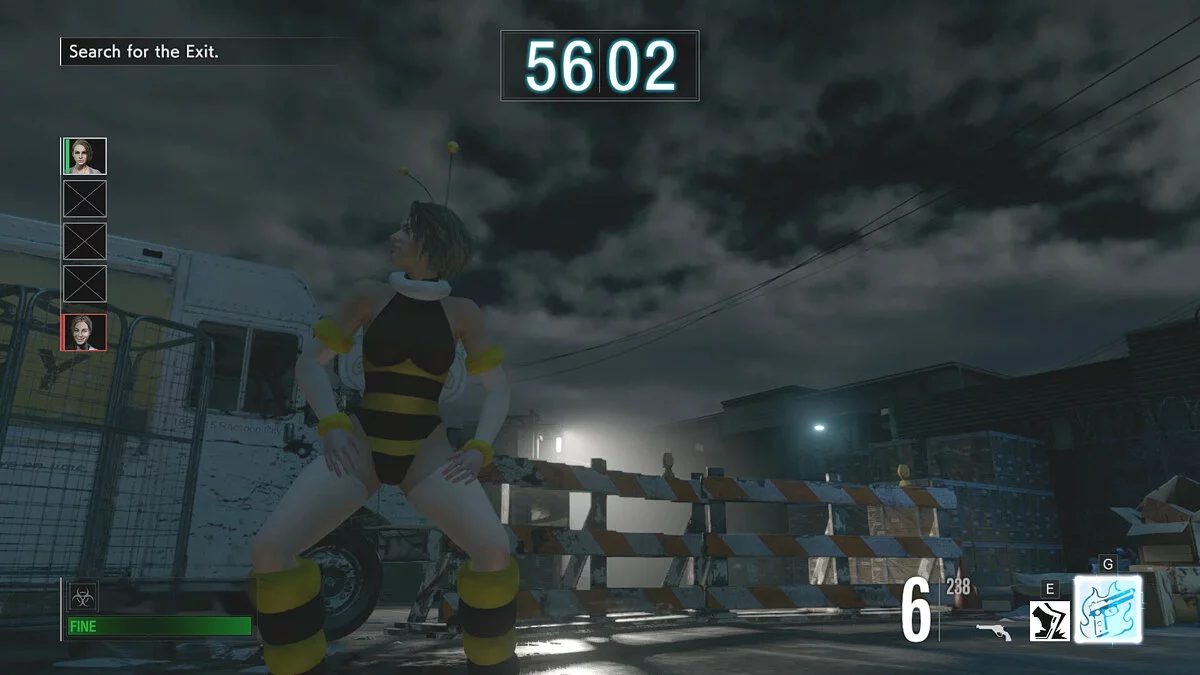 Resident Evil: Resistance — Джилл у костюмі бджоли