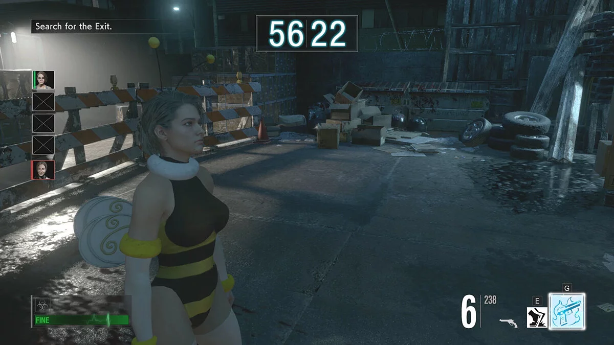 Resident Evil: Resistance — Джилл у костюмі бджоли