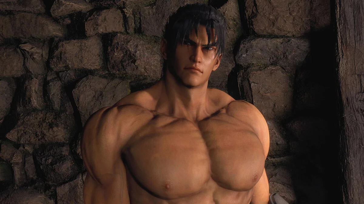 Resident Evil 4 Remake (2023) — Tekken 8 oyunundan Jin Kazama