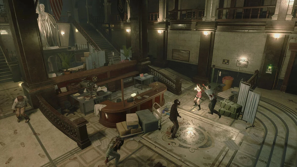 Resident Evil 2 — Orijinal Oyundan Sabit Kamera