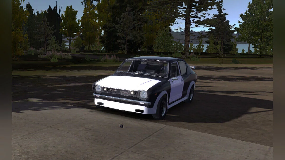 My Summer Car — Racing Satsuma, 9 mil marcos en la cuenta, mucha comida y bebida.