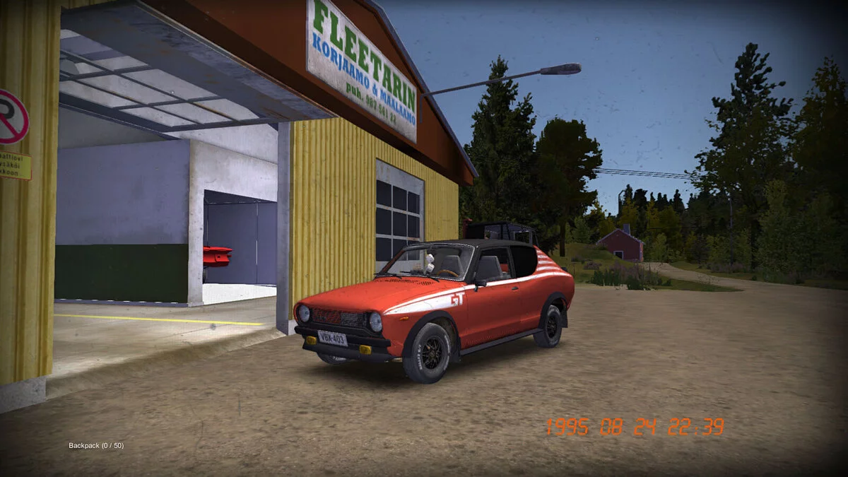 My Summer Car — GT Satsuma. Parada ideal para pasar