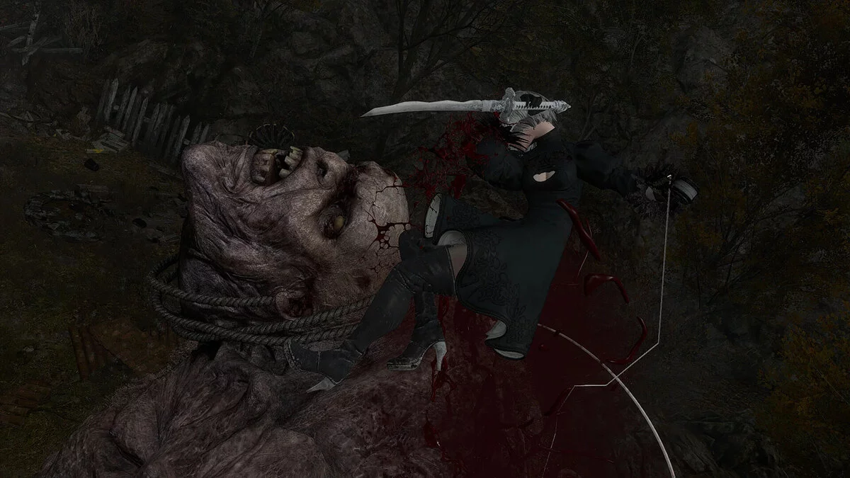 Resident Evil 4 Remake: Separate Ways — 2B Katana