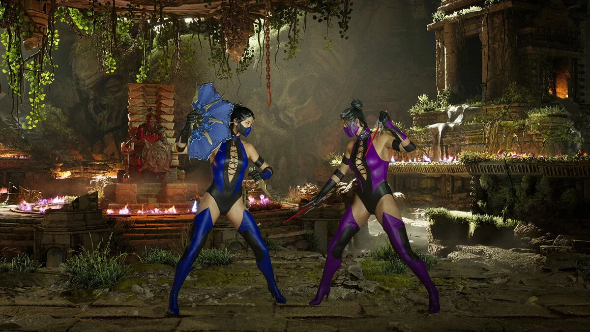 Mortal Kombat 1 — Китана та Міліна в костюмах з їх гри MK3