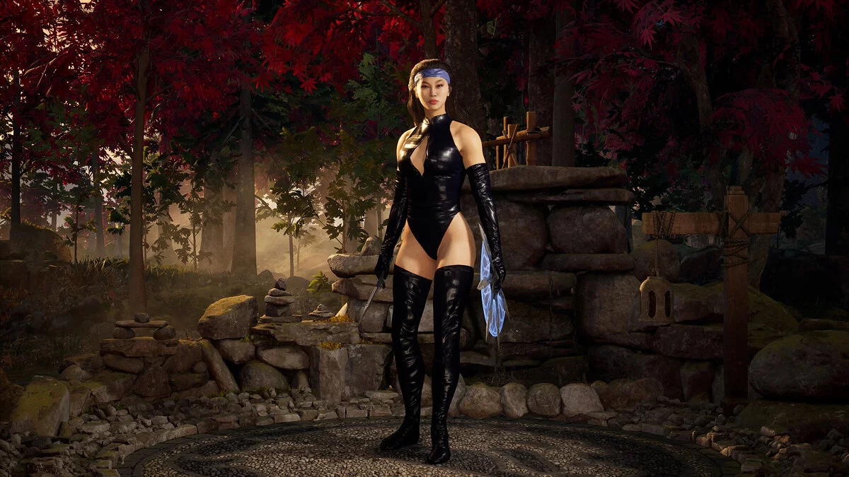 Mortal Kombat 1 — Китана в костюме из игры MK Defenders