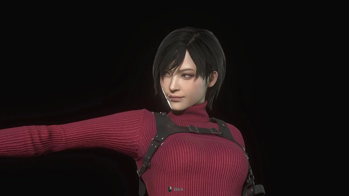 Resident Evil 4 Remake: Separate Ways — Ada's classic hairstyle