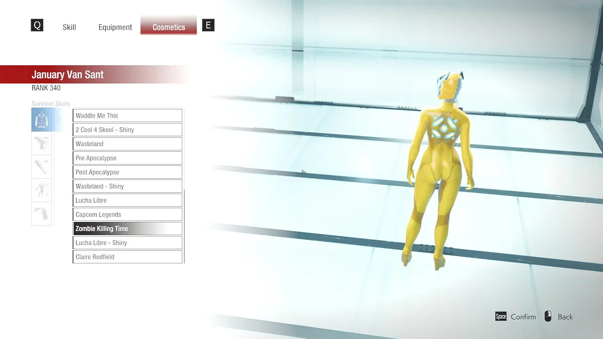 Resident Evil: Resistance — Zero Suit Kostümü