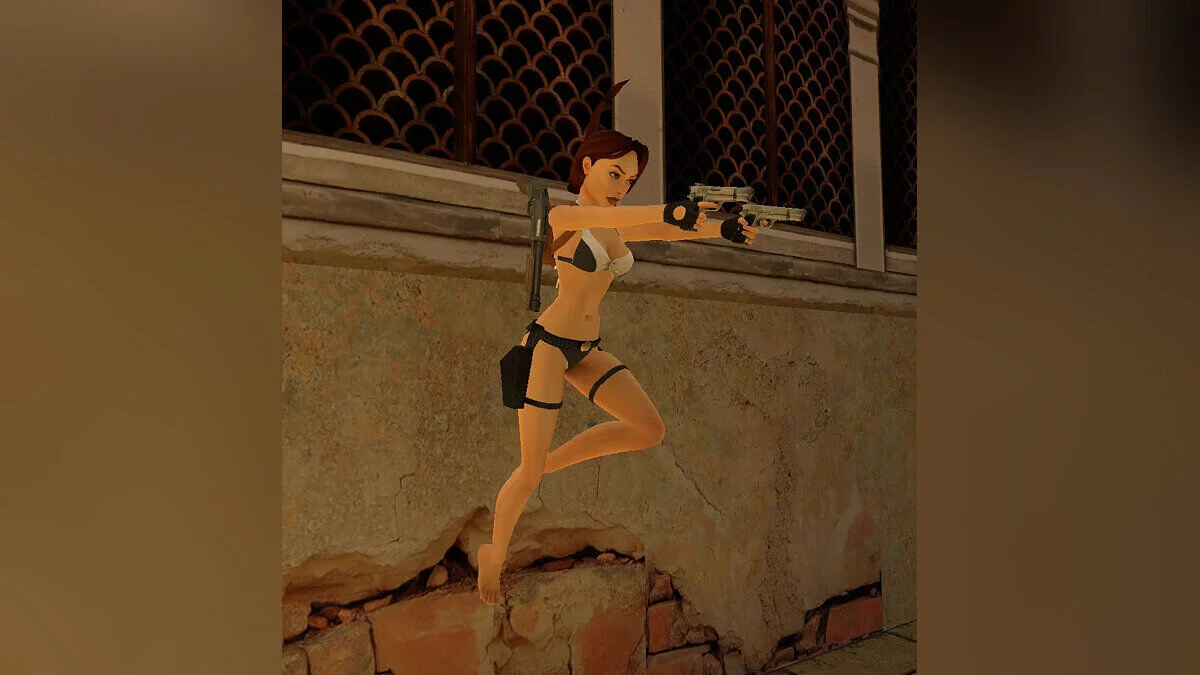 Tomb Raider 1-3 Remastered — Лара в бикини