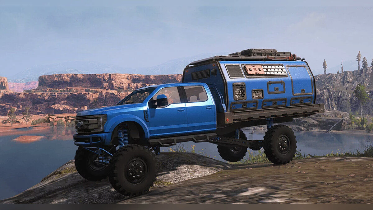 Expeditions: A MudRunner Game — Limes L400 Flatdeck