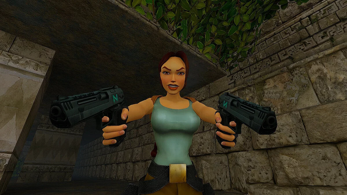 Tomb Raider 1-3 Remastered — Magnums instead of automatic pistols