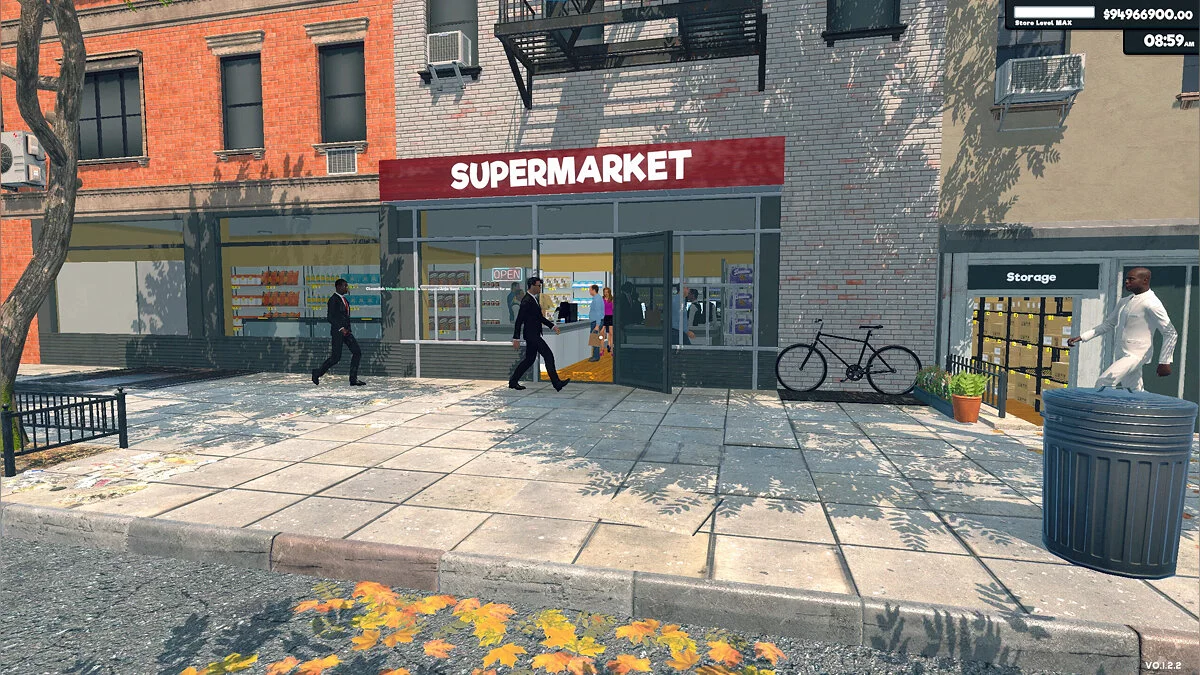 Supermarket Simulator — Nivel máximo y dinero sin fin.