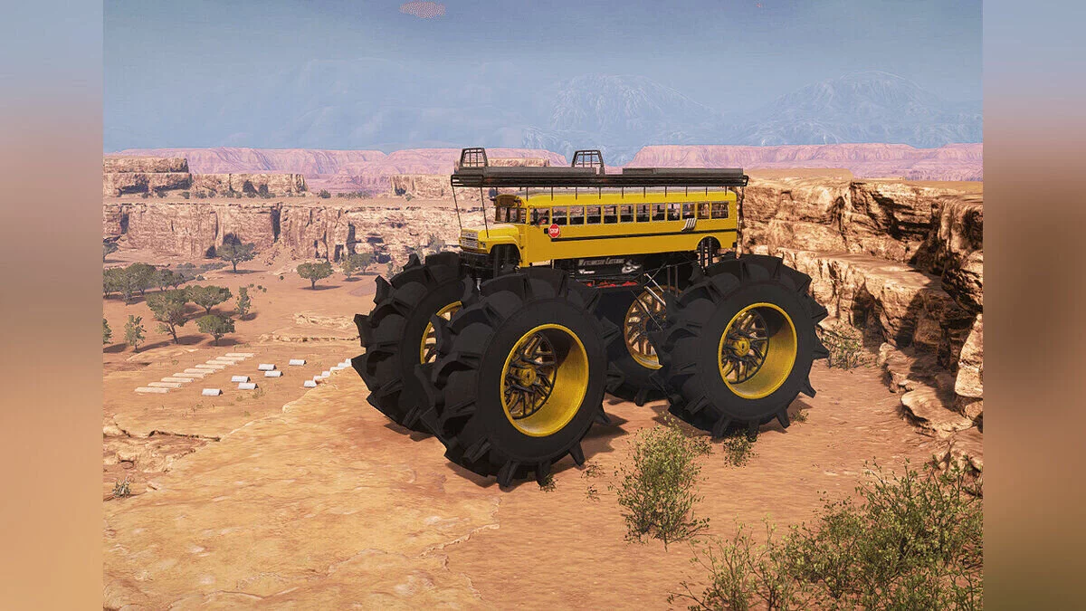 Expeditions: A MudRunner Game — Mega-otobüs