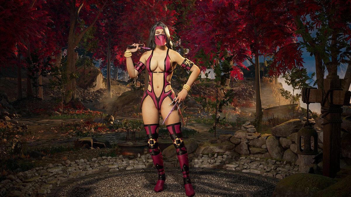 Mortal Kombat 1 — Mileena in clothes from the game MK Deception