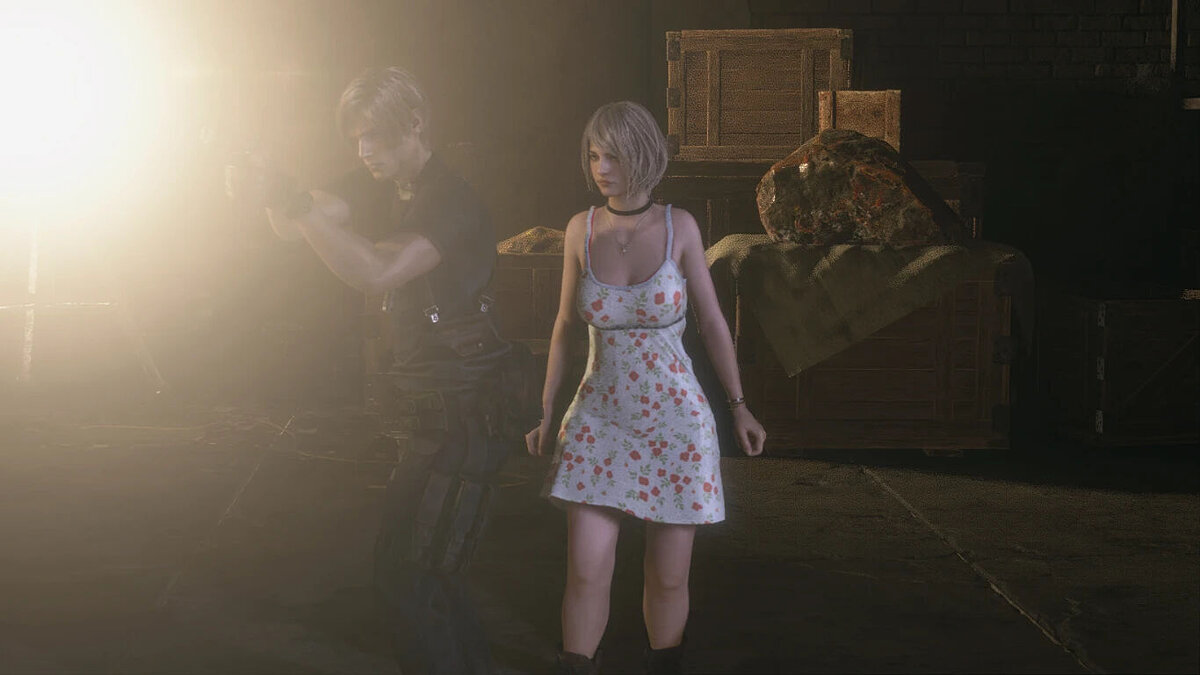 Resident Evil 4 Remake (2023) — Cute dress for Ashley