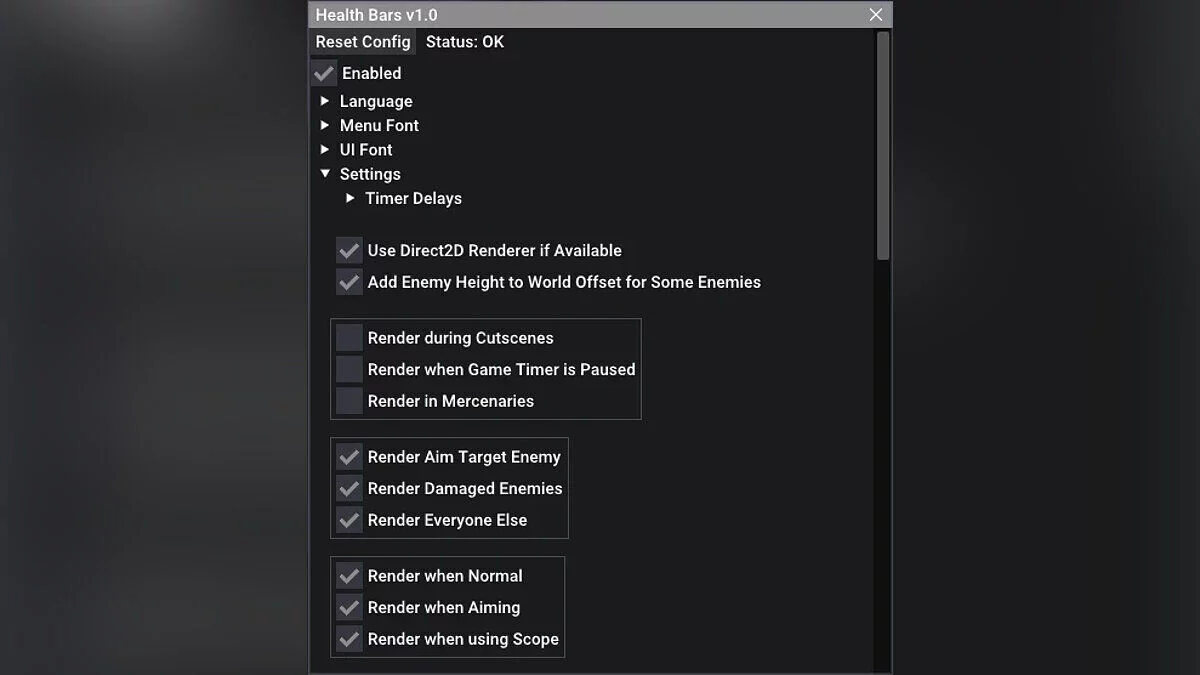 Resident Evil Village Gold Edition — Düşmanların Üzerindeki Sağlık Çubukları