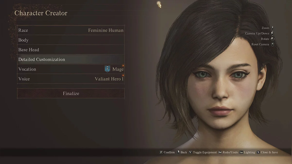 Dragon&#039;s Dogma 2 — Preajuste de linda chica