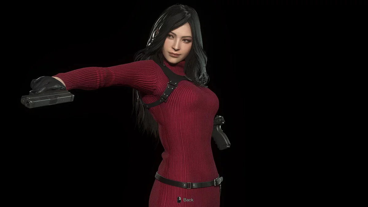 Resident Evil 4 Remake: Separate Ways — Eve's hairstyle from the game DMC5 for Ada