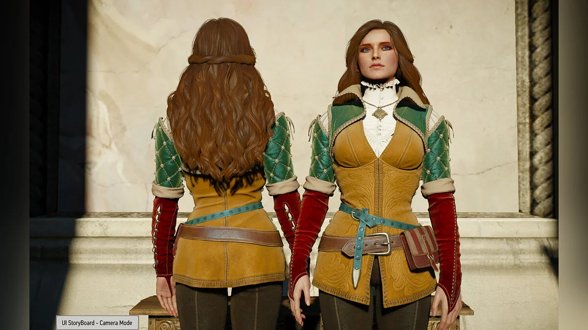 The Witcher 3: Wild Hunt - Complete Edition — Прическа Трисс как в книгах