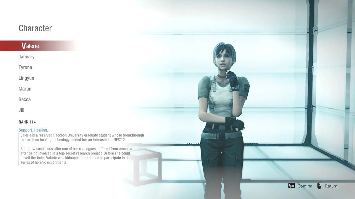 Resident Evil: Resistance — Rebecca from the game Resident Evil Zero