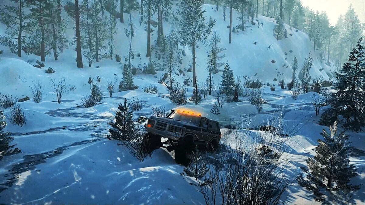 SnowRunner — The Gauntlet Bölgesi