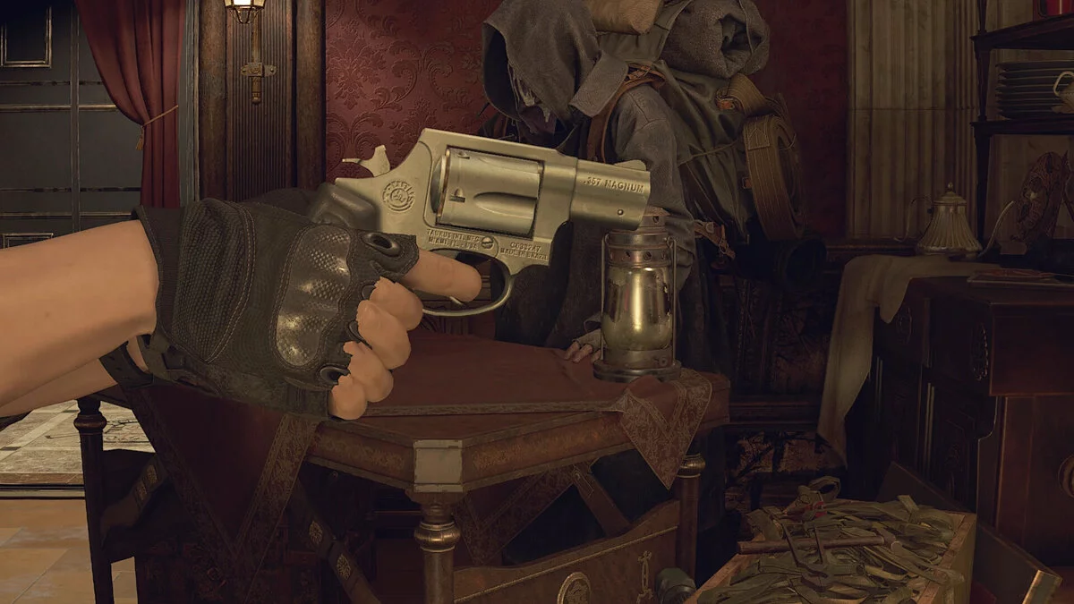 Resident Evil 4 Remake (2023) — Revolver from the game Cry of Fear