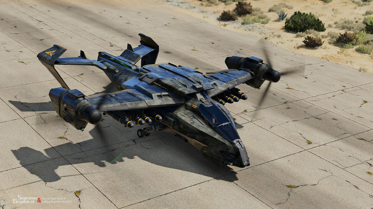 GTA 5 — SF - VTOL_A50 [ADD-ON]