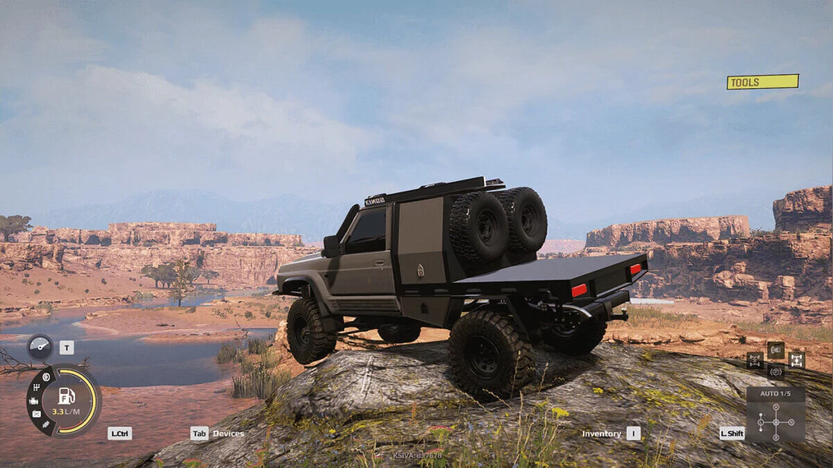 Expeditions: A MudRunner Game — Tek Kabin GQ canavarı